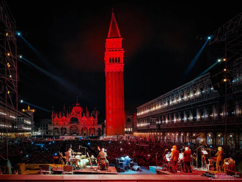 Piazza San Marco dal palco · Paolo Conte, Piazza San Marco, Venezia