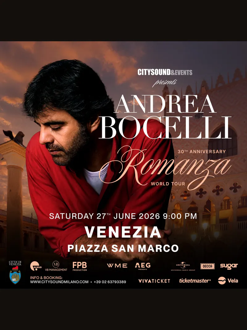 Locandina: Andrea Bocelli