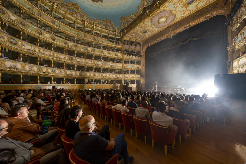 La platea della Fenice · Damien Rice, Teatro La Fenice, Venezia